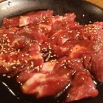 焼肉のバーンズ - ハラミ焼肉ランチ。