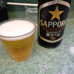 ラーメン二郎 - まずはビール！