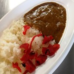 阪神甲子園球場 - 甲子園カレー（辛口）550円