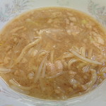 ラーメン二郎 - スープ調整成功！丁度の塩梅