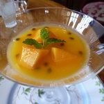 横浜うかい亭 - ブランマンジェ・フレッシュマンゴー