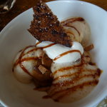 横浜うかい亭 - キャラメルパフェ