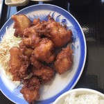 釜焼鳥本舗おやひなや - 唐揚げ定食