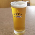 沼津魚がし鮨 - グラスビール７０２円