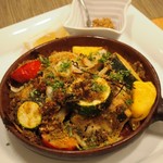 トラットリア・アルモ - 泉州産スズキと香草パン粉焼き