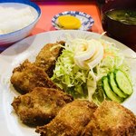 ぎょうざの店 パンダ - 『フライド餃子定食並』
                                税込850円