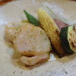 Femme de bateau Aoki - 帆立貝柱バター焼き