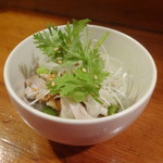 Femme de bateau Aoki - 蒸し鶏と枝豆