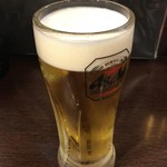 千日前 やすだや - 生ビール