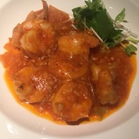 中国料理 大湖苑  - 天然海老のチリソース(*´ω`*)
                プリッとしてる イイ