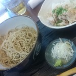 Teuchi Soba Takofuku - 冷しゃぶぶっかけ蕎麦　ぶっかけ、、、てない？