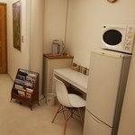 ペンションクライスデール - 冷蔵庫とトイレは部屋になく共用