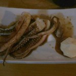 岸田屋 - いかげそ焼き450円