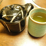 Kumasotei - お茶は鹿児島県産のお茶