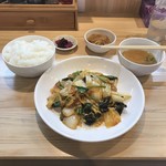 中国料理 タイガ - Cランチ(肉と白菜の四川風炒め)