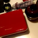 うなぎ 魚政 - うなわさ重　到着！