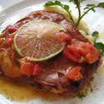 ガーデン＆クラフツ カフェ - ('11/8)国産豚肉とイタリア産生ハムの重ね焼き