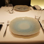 フロリレージュ - テーブルセッティングはこんな感じ。