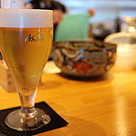 京のむすびめ - 生ビール