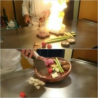 鉄板焼 下野 - ブォ～～♨
