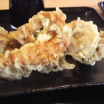 かばと製麺所 - かしわ天