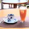 cafe アガパンサス - ドリンク写真:コーヒーとスムージー