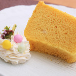 cafe アガパンサス - シフォンケーキ