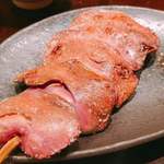 かしわや 泰 美酒佳鶏 - めっちゃでかない？白肝。