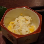 料理ふじ味 - 先付UP：鱧の玉子とじ