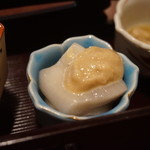 料理ふじ味 - 先付UP：白ずいき