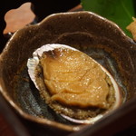 料理ふじ味 - 先付UP：ナガレコ(トコブシ)