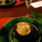 東京 芝 とうふ屋うかい - 賀茂なすの胡麻和え