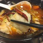 中華料理　大福園 - 四川風旬魚の唐辛子煮