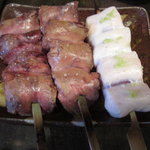 丈ちゃん - レバー2本にささみ。