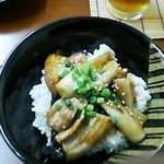 萬福とみや - 本日のまかない　豚丼