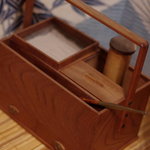 一風庵 - 待合（まちあひ）の間（ま）、想思草（たばこ）盆（ぼん）
