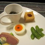 遊膳ききつ - プレート（モズク等・・）