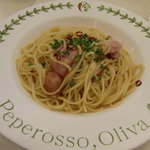 フラカッソ - ソーセージのペペロンチーノ