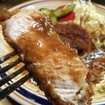 グリル太平 - 特製とんかつ 断面リフト
