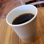 ボストンベイク - 挽きたて淹れたてホットコーヒー(80円)です。