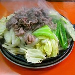 牛半バラ定食850円