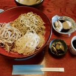 きさく - 三色そば　1600円