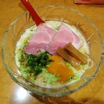 冷やし枝豆豆乳ラーメン　1000円