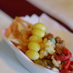 川柳 - 茯苓（ぶくりやう）揚（あ）げ、銀杏（ぎんなん）、藥膳（やくぜん）おかき、