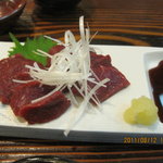 居酒屋 みこし - 会津の馬刺し