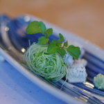 徳山鮓 - 胡瓜（きうり）の"けん"、すなはち"繊切（せんぎ）り"