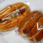 焼きたてパン えとふぇ - 調理パンの揚げものの生地がサクサクで美味しい