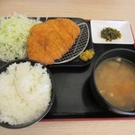 揚げのや - 上ロースカツ御膳