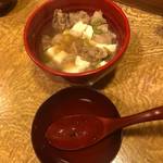 企久太 - 牛筋豆腐と青唐