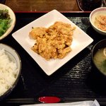 とさか - 日替わり定食(麻婆玉子) 600円